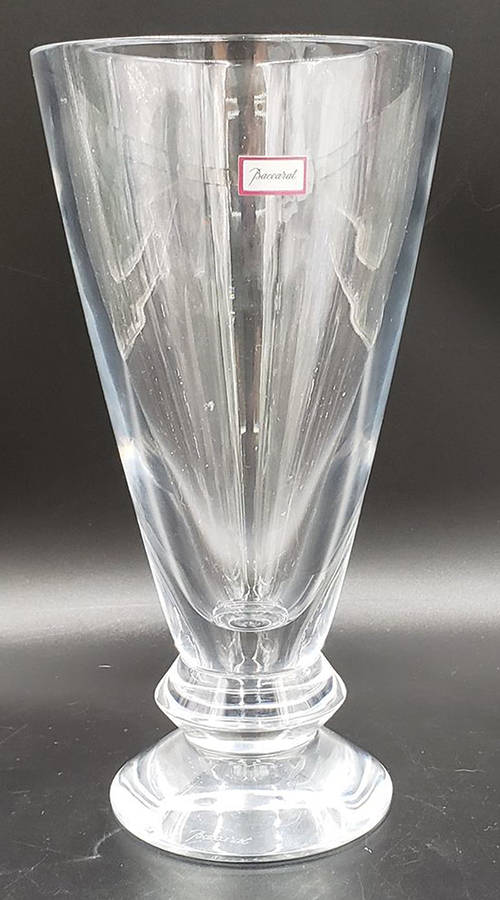 Vega 8" Flower Vase by Baccarat-1
