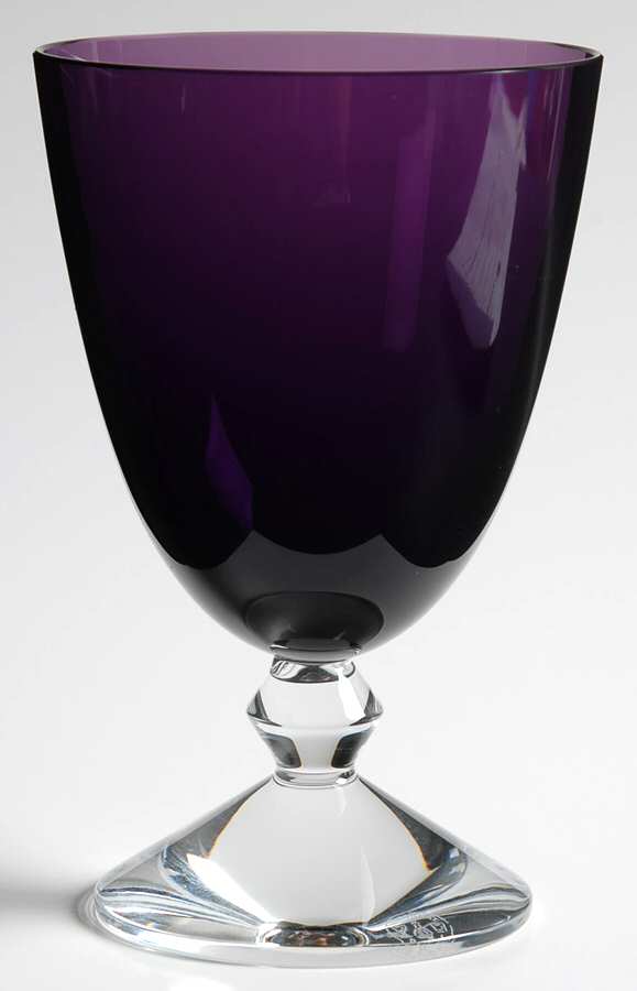 Vega Amethyst Water Goblet by Baccarat-1