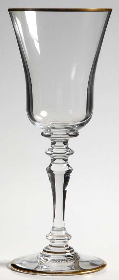 Vienne Clear (Gold Trim) White Wine by Baccarat-1
