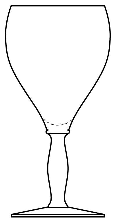 Vincennes Water Goblet by Baccarat-1