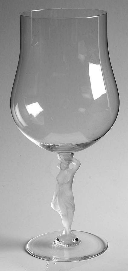 Bacchante (Frosted Nude Stem) Burgundy Grand Wine by Bayel-1