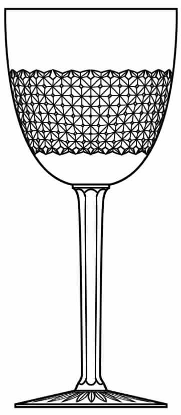 Lafayette Water Goblet by Bayel-1