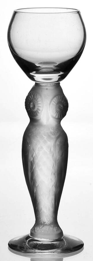 Owl Cordial Glass by Bayel-1