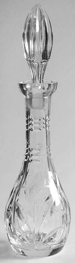 Paris Rose Cruet & Stopper by Bayel-1
