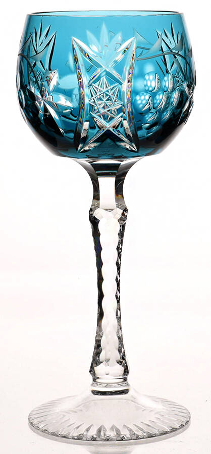 Vineyard Grape Aquamarine Wine Hock by Bayel-1