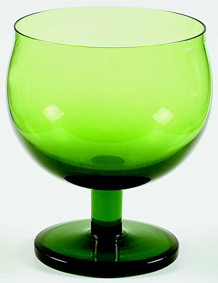 Capers Green Water Goblet by Block-1