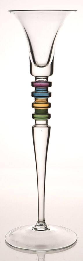 Carnival 11" Tall Single Light Candlestick by Block-1