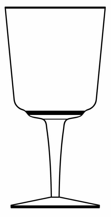 Chateau D'Or (Gold Trim) Water Goblet by Block-1