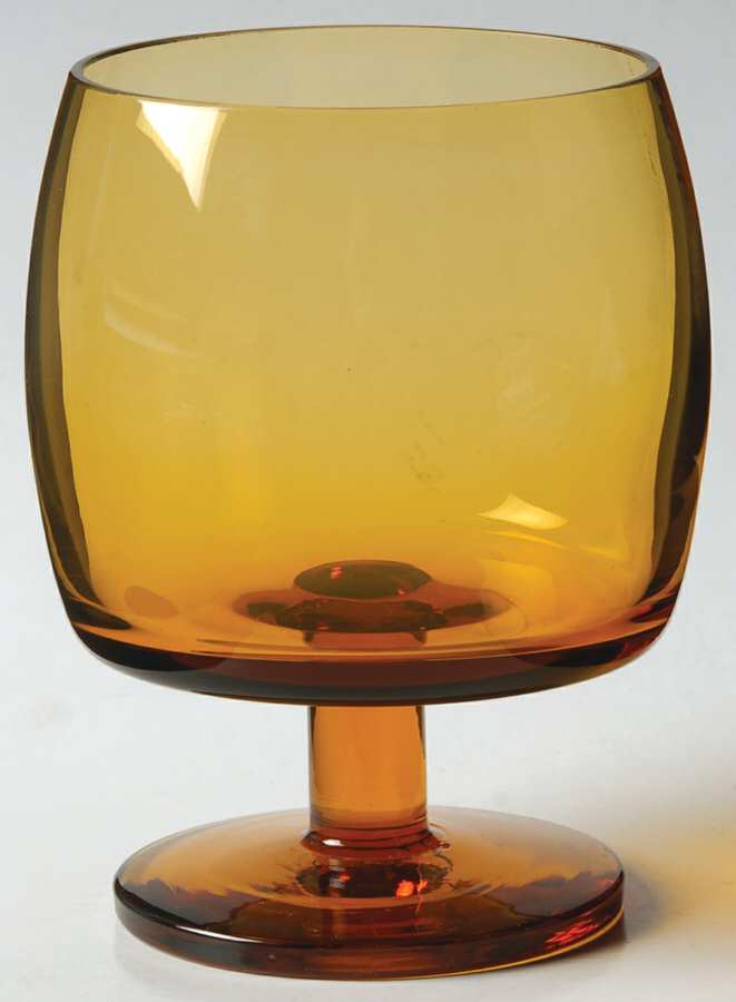 Chromatics Gold Brown Wine Glass by Block-1