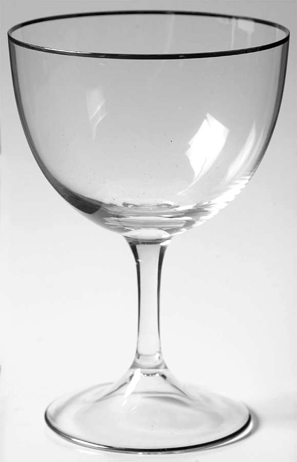 Espana Platine Water Goblet by Block-1