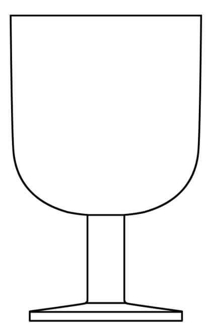 Harmony Clear Water Goblet by Block-1