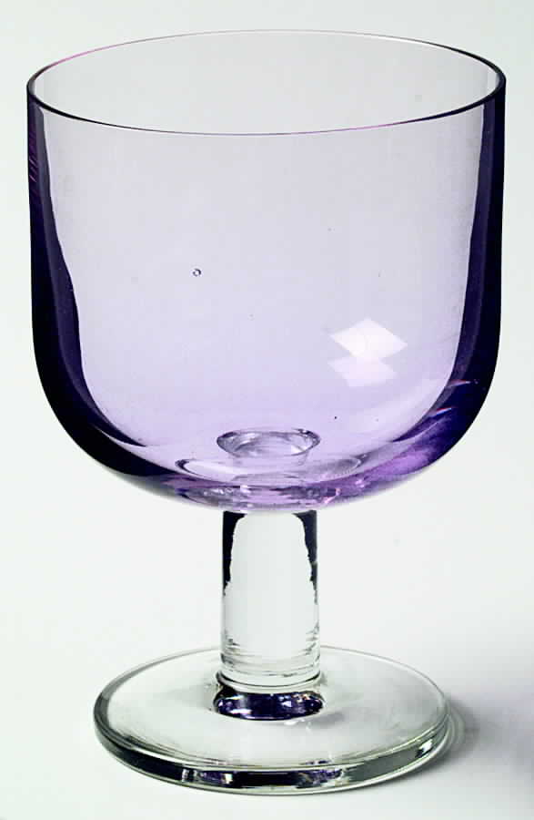 Harmony Lilac Water Goblet by Block-1