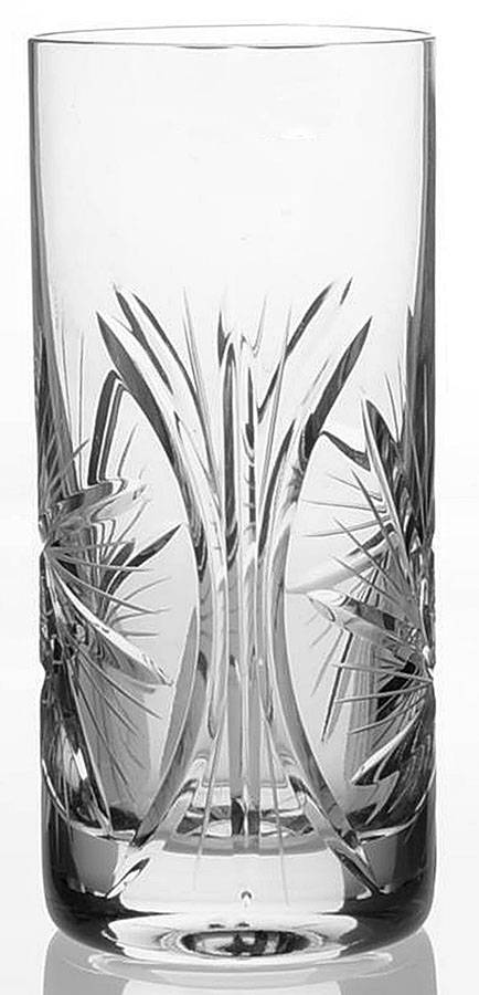 Pinwheel Highball Glass by Bohemia Crystal-Crystalex-1