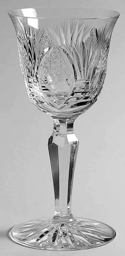 Lada Wine Glass by Bohemia Crystal-Crystalex-1