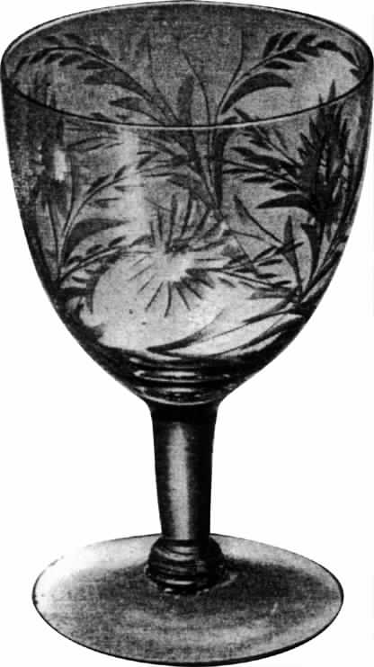 Bryant Water Goblet by George Borgfeldt-1