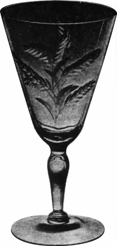 Elite Water Goblet by George Borgfeldt-1
