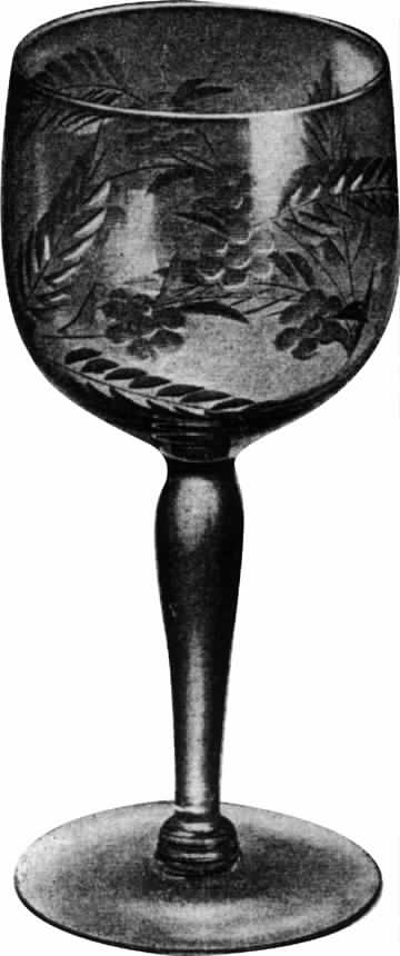 Gramercy Water Goblet by George Borgfeldt-1