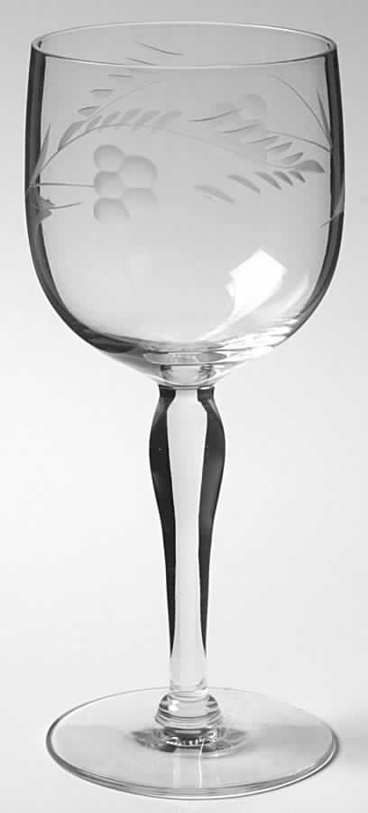 Lynn Water Goblet by George Borgfeldt-1