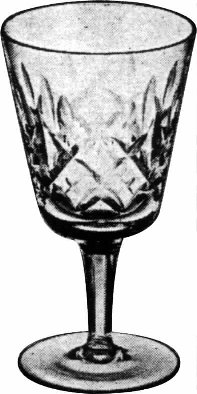 Regina Water Goblet by George Borgfeldt-1