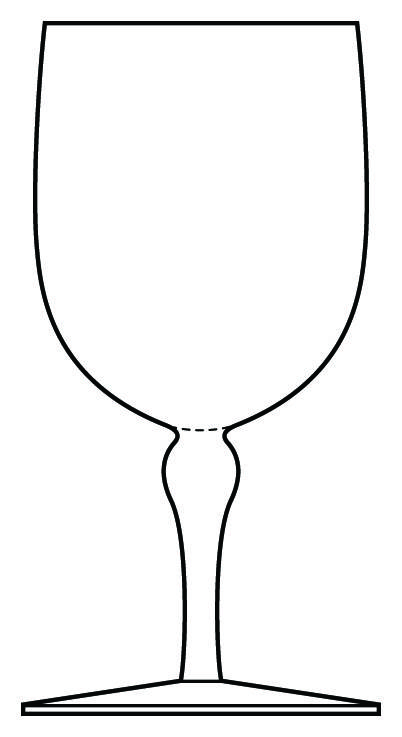 435 Water Goblet by Bryce-1