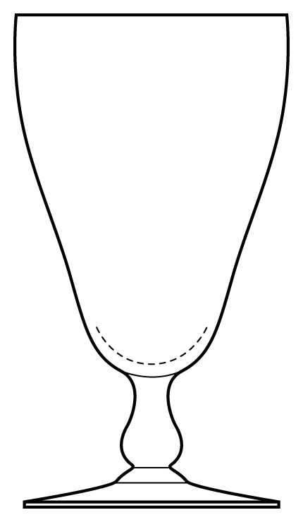 606 Water Goblet by Bryce-1