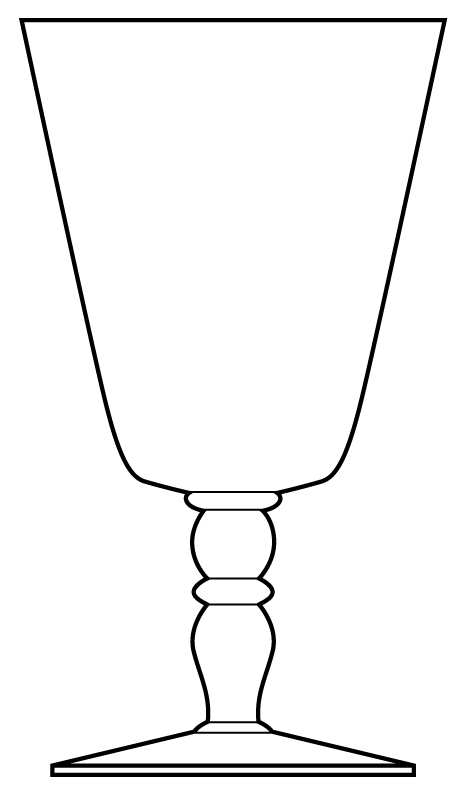 638 Water Goblet by Bryce-1