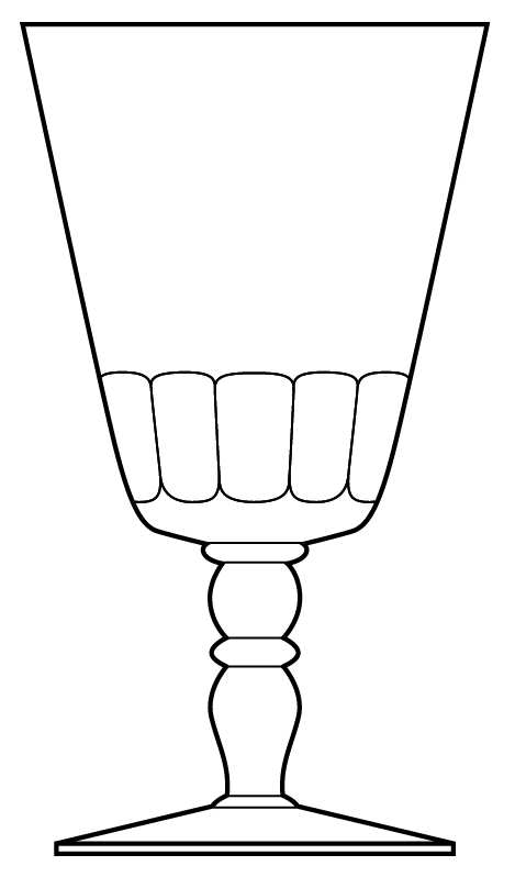 638-1 Water Goblet by Bryce-1