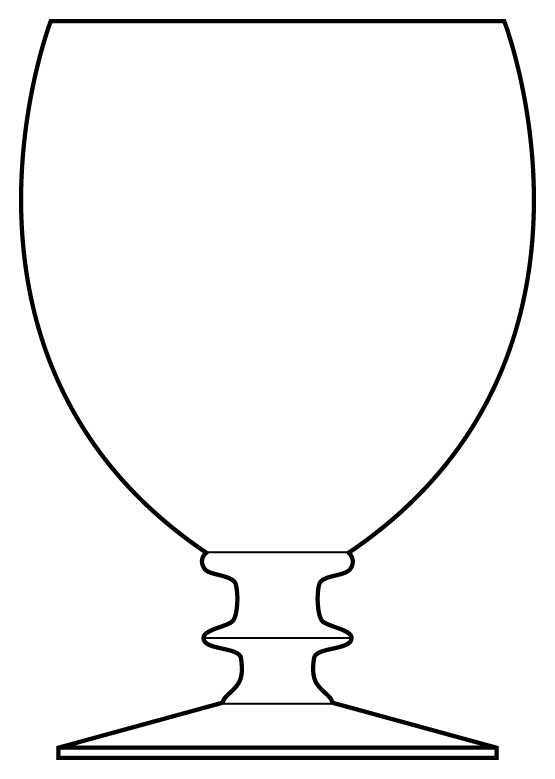 660 Water Goblet by Bryce-1