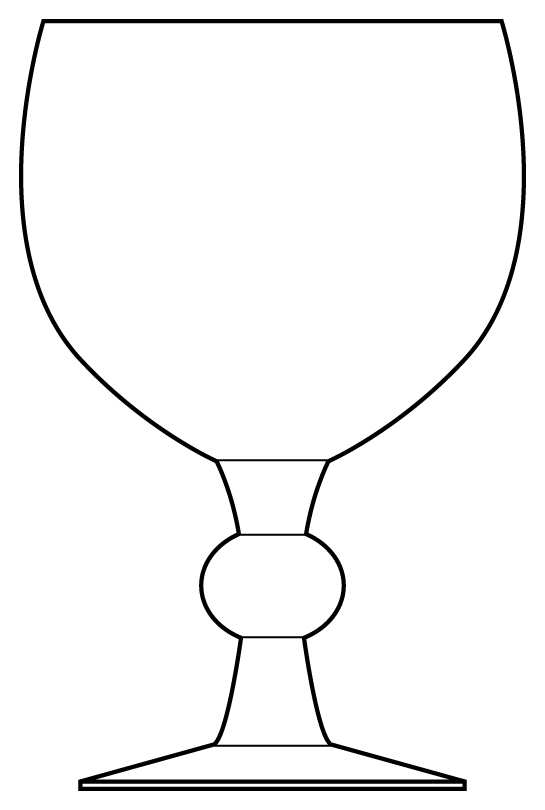 691 Water Goblet by Bryce-1