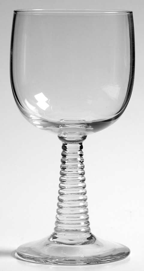 Ringmont Clear (Non Optic) Water Goblet by Bryce-1