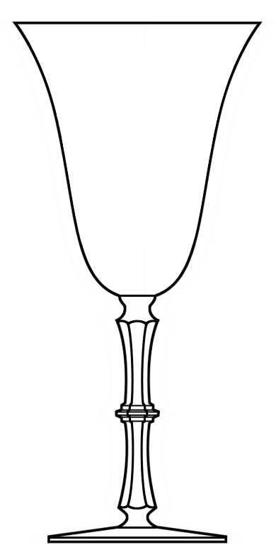 798 Water Goblet by Bryce-1