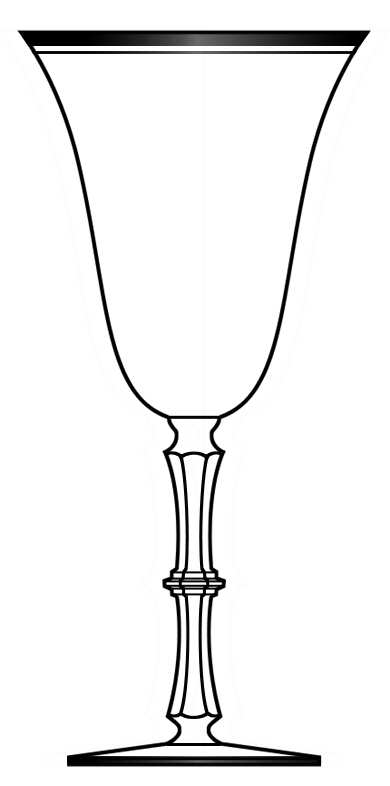 798-2 Water Goblet by Bryce-1