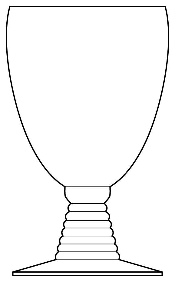 851 Water Goblet by Bryce-1