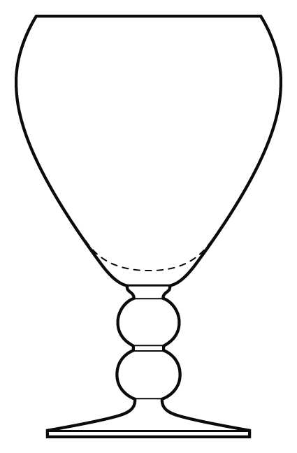 858 Water Goblet by Bryce-1
