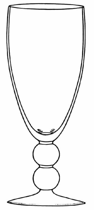 861 Water Goblet by Bryce-1