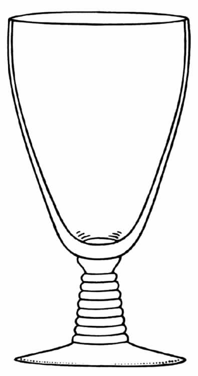 863 Water Goblet by Bryce-1