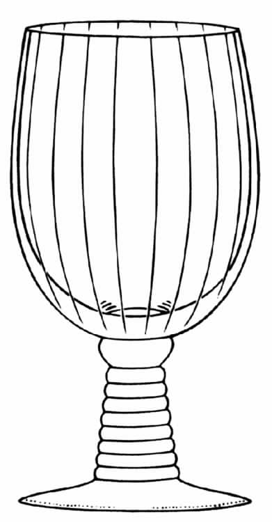 878-1 Water Goblet by Bryce-1