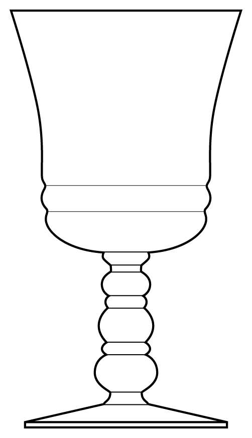879 Water Goblet by Bryce-1