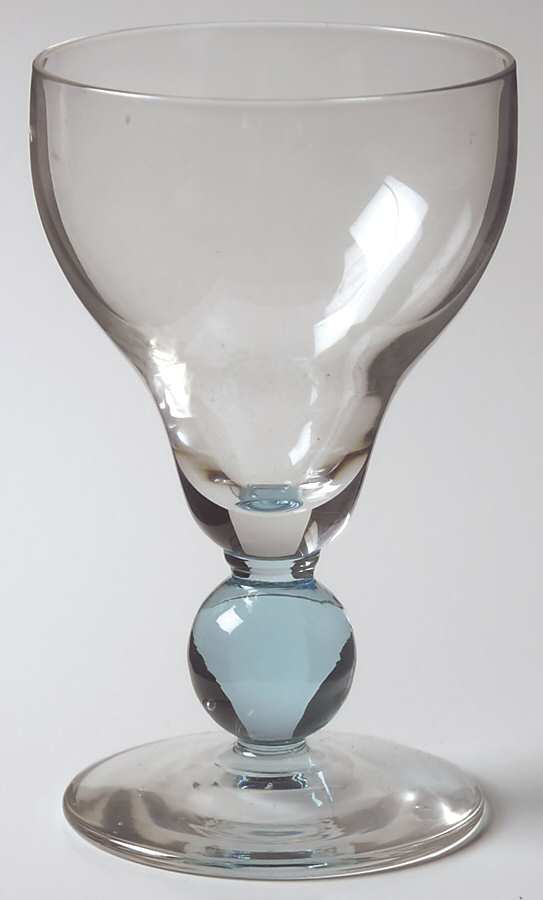 886 Cerulean Blue (Ball Stem) Claret Wine by Bryce-1