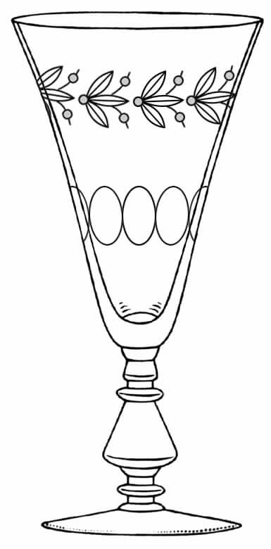 895-1 Water Goblet by Bryce-1