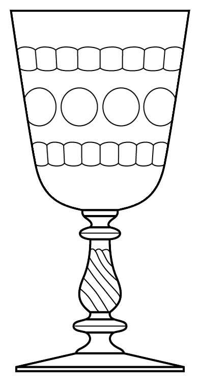 942-2 Water Goblet by Bryce-1