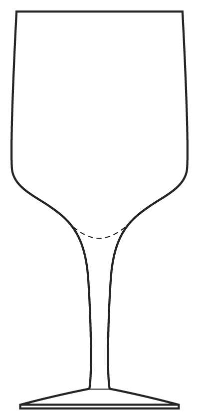 Adonis Clear Water Goblet by Bryce-1