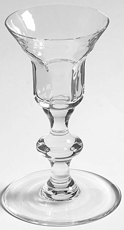 Antique Clear Single Light Candlestick by Bryce-1