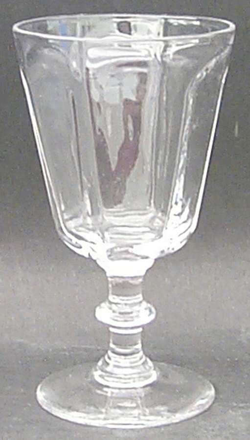 Antique Clear Wine Glass by Bryce-1