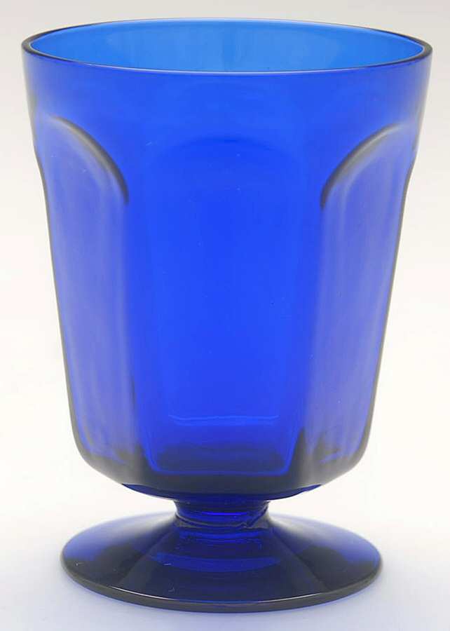 Antique Cobalt Blue Footed Open Sugar by Bryce-1