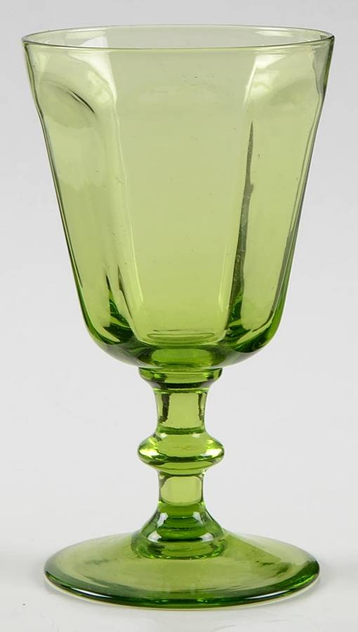 Antique Green Wine Glass by Bryce-1