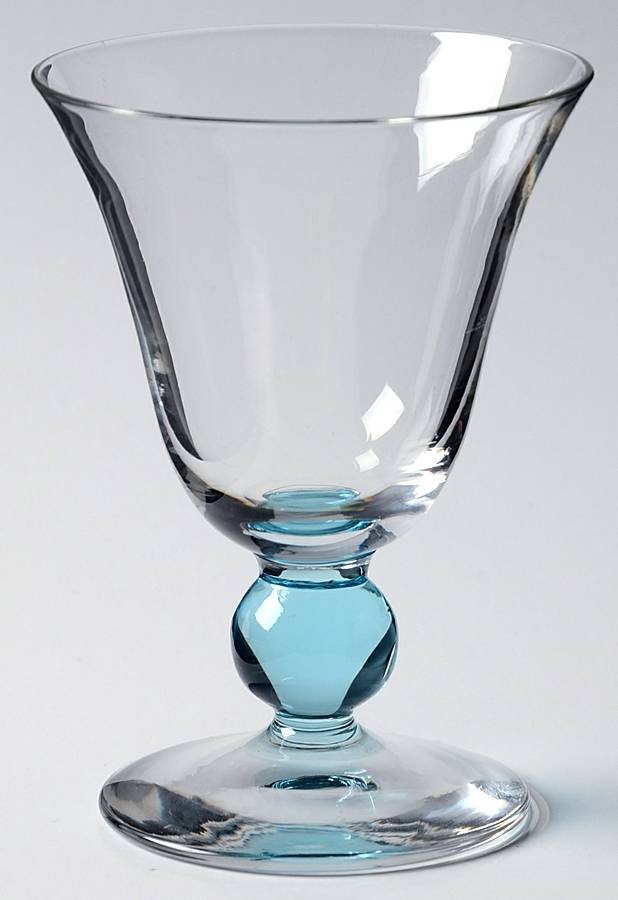 Apollo Cerulean (Blue Stem) Wine Glass by Bryce-1
