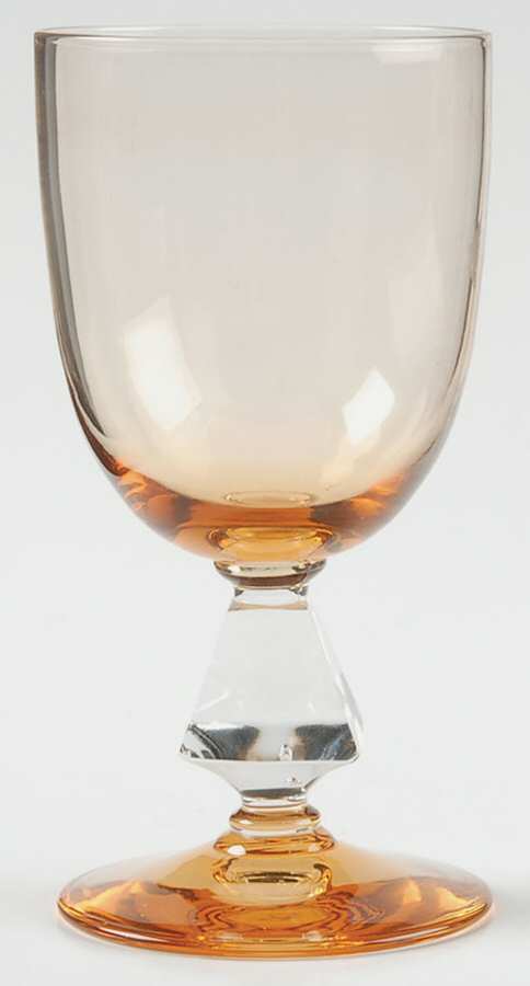Aquarius Amber Wine Glass by Bryce-1