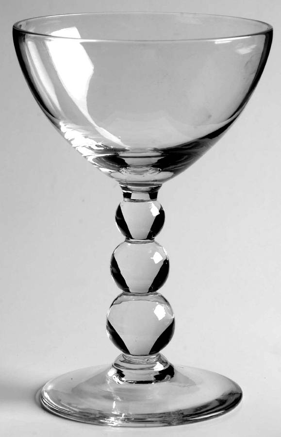 Aristocrat Clear Champagne/Tall Sherbet by Bryce-1