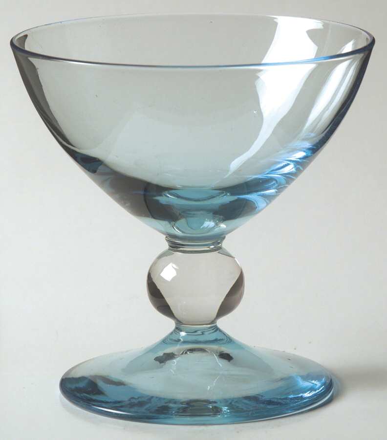 Aristocrat Blue Low Sherbet by Bryce-1